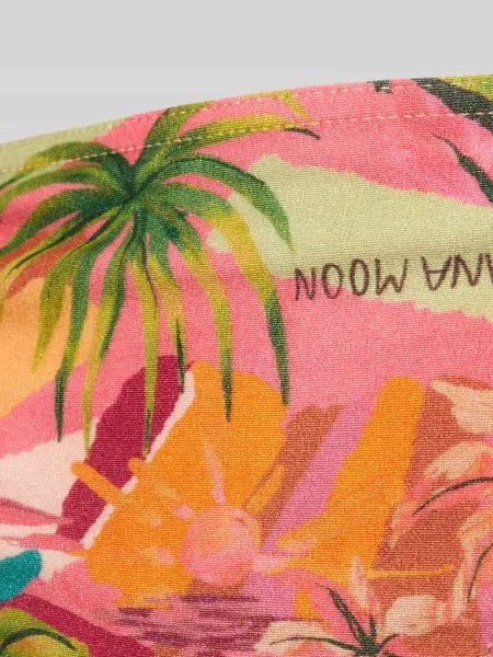 Figi bikini we wzór na całej powierzchni model KAMUNIBA DASIA' Banana Moon zielone