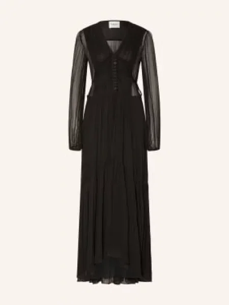 Marant Étoile Sukienka Briane schwarz czarna