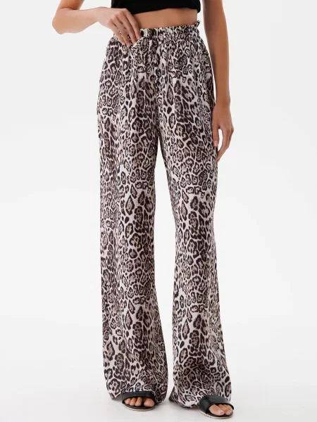 Штани для дому Leinle сіро/бежевий бежеві