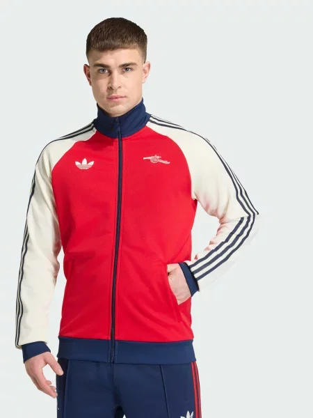 Спортивна кофта adidas перероблений червоний