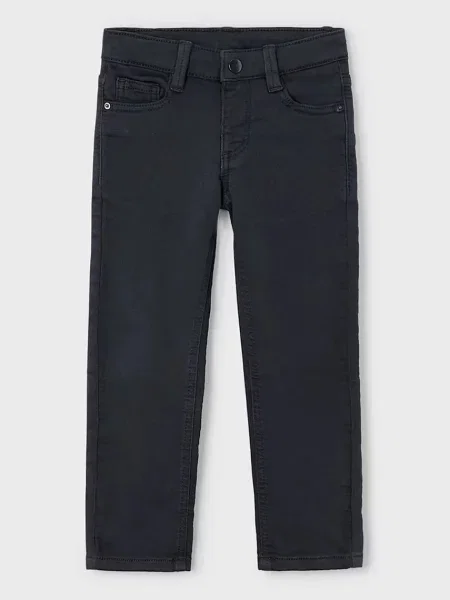 Mayoral kalhoty soft regular fit černé