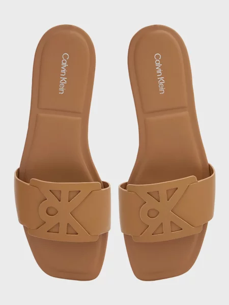 Кожаные шлепанцы Calvin Klein