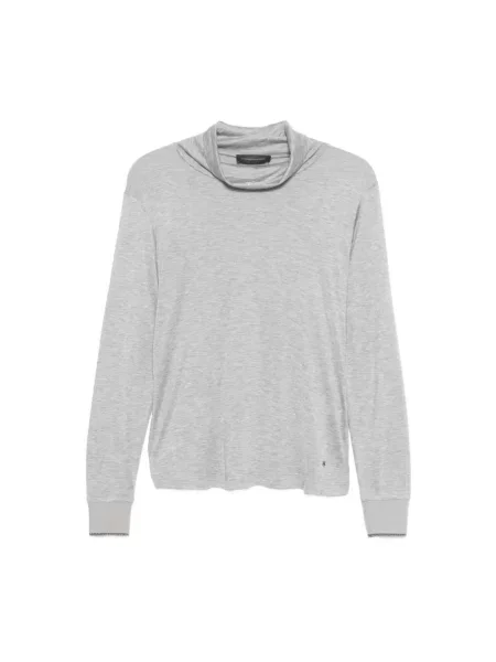 Golf top Lorena Antoniazzi żakardowy szary