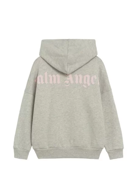 Bluza z kapturem dziecięca Palm Angels szara