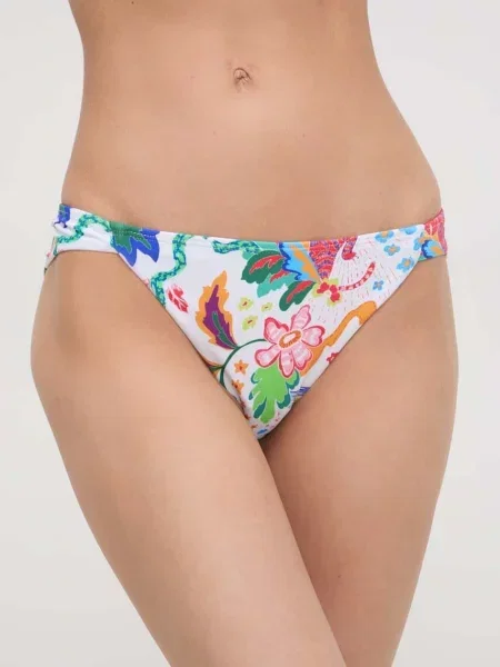 Desigual figi kąpielowe JUNGLE BOTTOM biały
