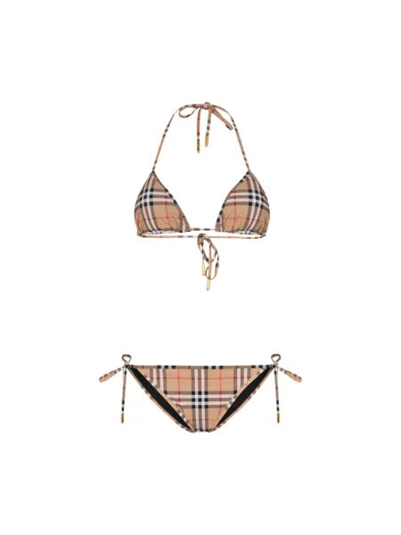 Bikini Burberry brązowy