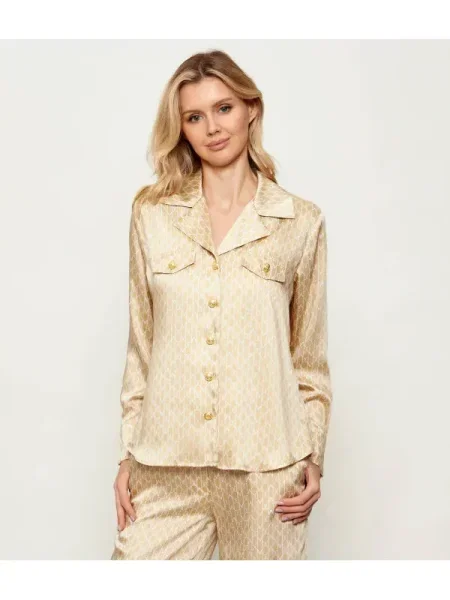 Marciano Guess De satin cămașă ELIDA | auriu