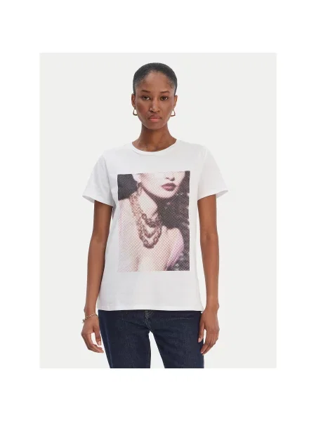 Guess Футболка Classic Fit білий
