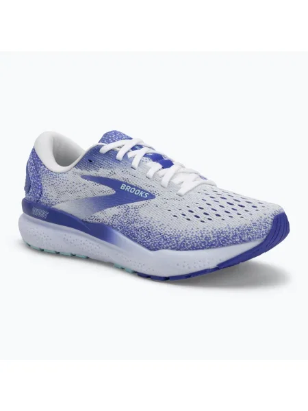 Дамски обувки за бягане Brooks Ghost 16 white/amparo blue/limpet shell бяло