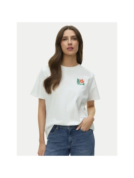 Vero Moda Póló Mariane Oversize fehér