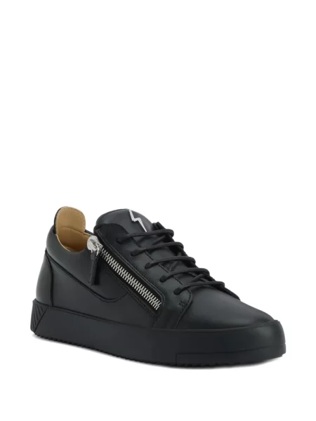 Iš natūralios odos sportbačiai Giuseppe Zanotti Frankie juoda