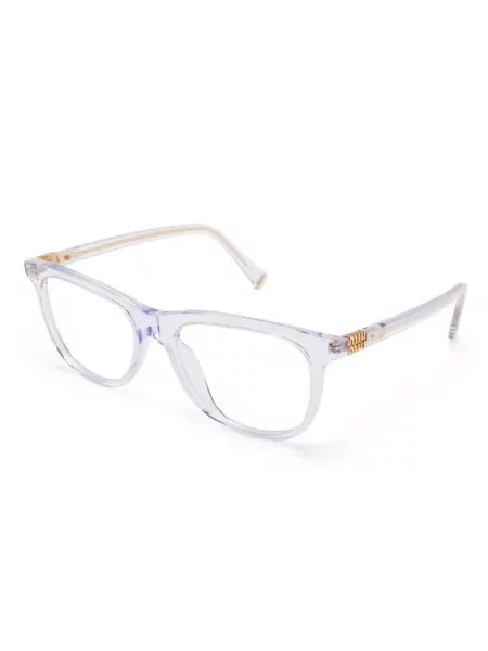 Ochelari de soare Miu Miu Eyewear alb