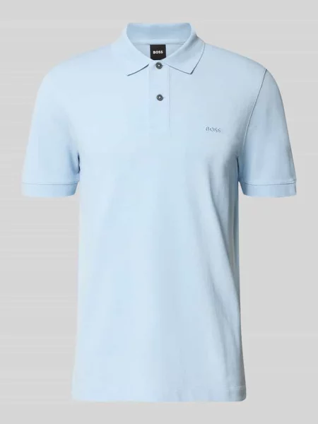 BOSS polo Pallas niebieska