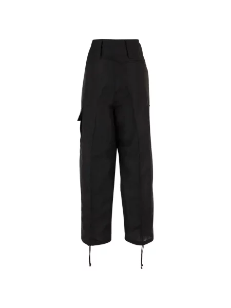 Pantaloni Niccolò Pasqualetti cu cordon negru
