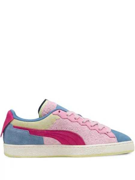 Sneakerși Puma Suede din piele de căprioară albastru