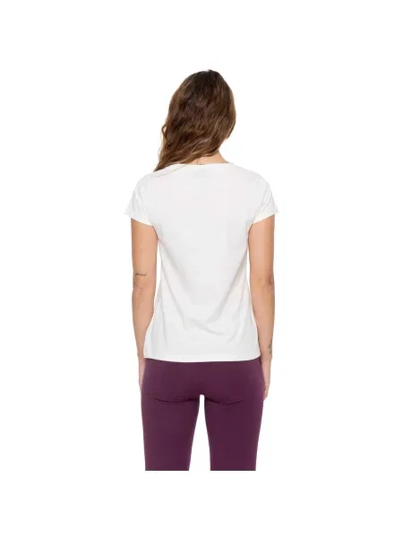 Scurt tricou Leone 1947 cu mâneci scurte alb