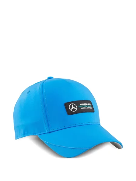 Czapka z daszkiem Puma z logo niebieska