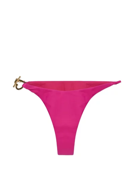 Bikini Moschino cu motiv cu inimi roz