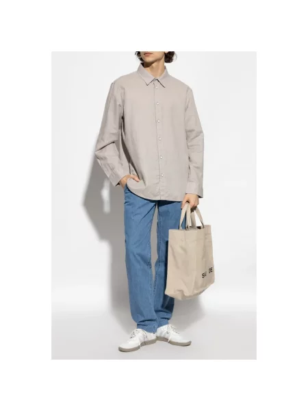 Koszula Rag & Bone klasyczna szara