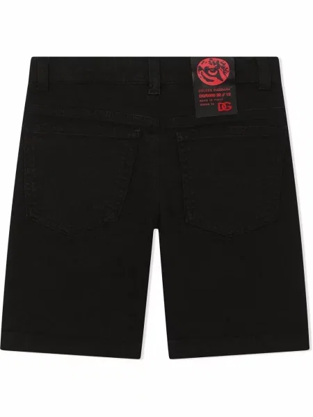 Szorty jeansowe dziecięce Dolce And Gabbana czarne