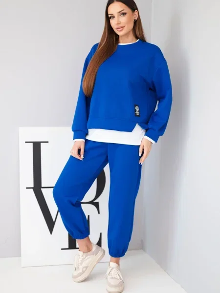 Hanorac Kesi Włoski albastru