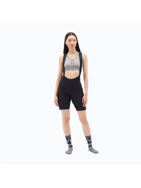 Дамски къси панталони за колоездене SILVINI Larrea black черно