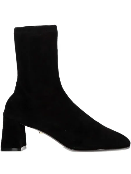Botine Alevì din piele de căprioară negru