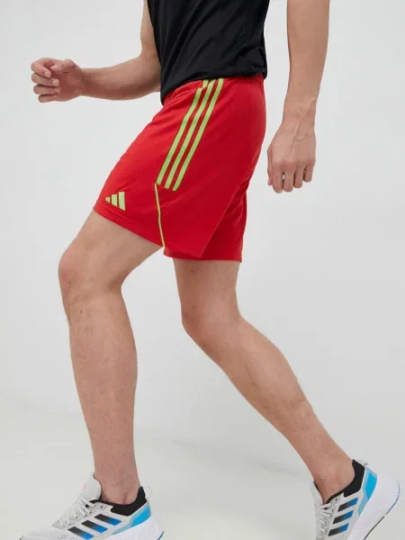 Къс панталон за трениране adidas Performance Tiro 23 червено