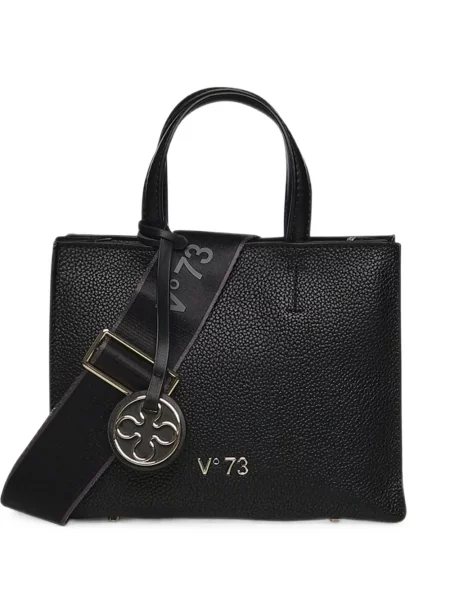 Geantă shopper V°73 cu autograf negru