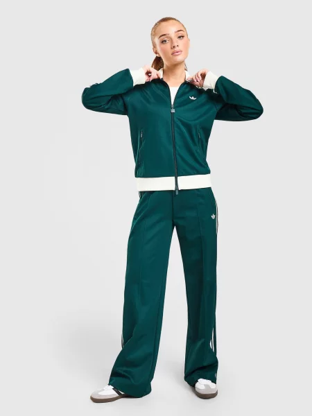 Adidas Bluza Rozpinana Beckenbauer Tt zielona