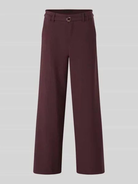 Spodnie o kroju relaxed fit o szerokości z mieszanki bawełny model Liva Sleek' Angels
