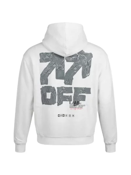 Bluza z kapturem Off-white biała