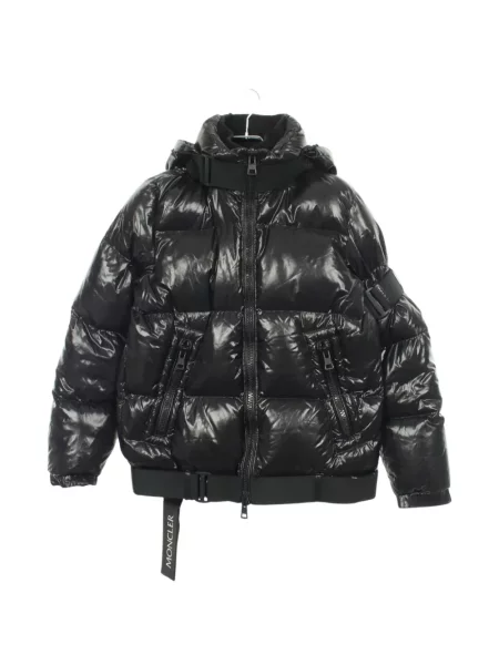 Kurtka Moncler z kapturem czarna