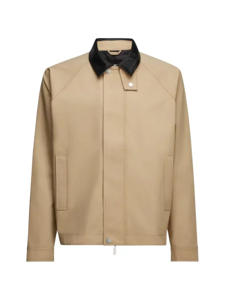 S límcem lehký kožená bunda Karl Lagerfeld