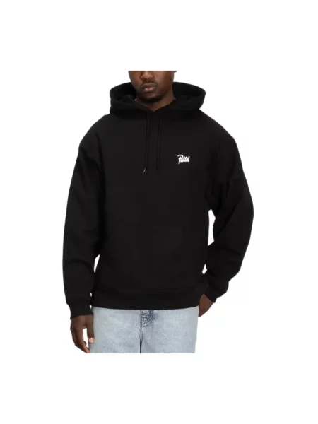Bluza z kapturem Patta z kapturem czarna