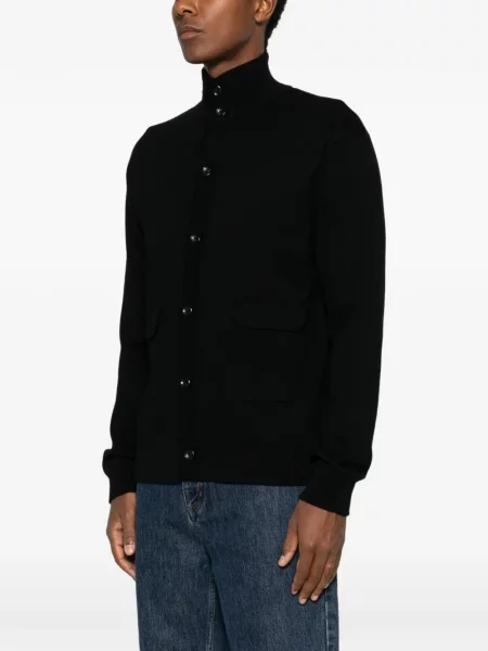 Cardigan Hosio de lână negru