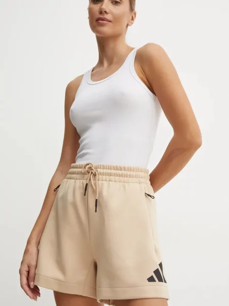 Scurt pantaloni Adidas bej