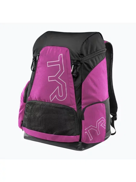 Plecak pływacki TYR Alliance Team 45 l pink/black czarny