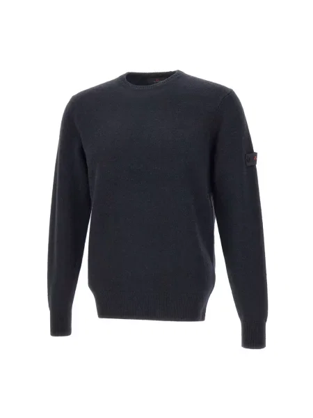 Sweter Peuterey wełniany niebieski