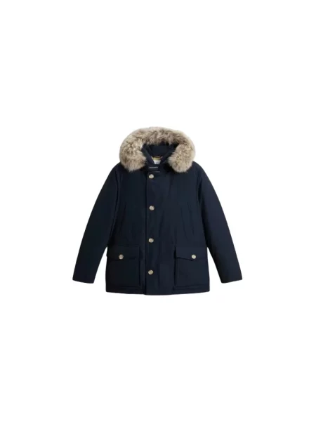 Anorak Woolrich niebieska