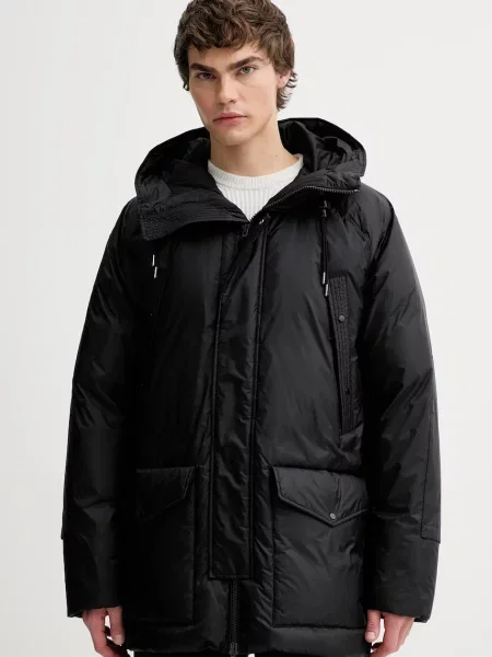 C.P. Company geacă de puf negru