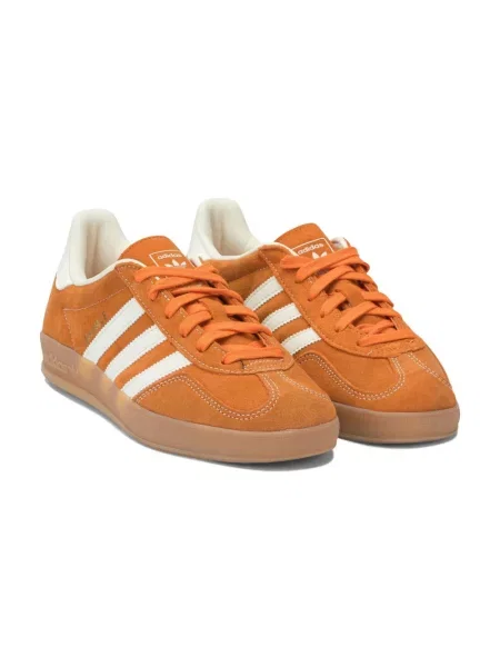 Sneakersy Adidas Originals zamszowe pomarańczowe