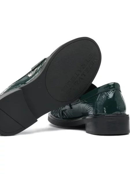 Δερμάτινα loafers Strategia Shoes πράσινο