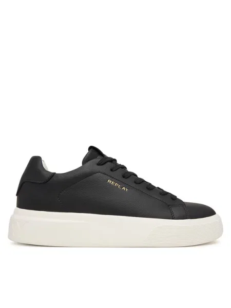 REPLAY Sneakers negru