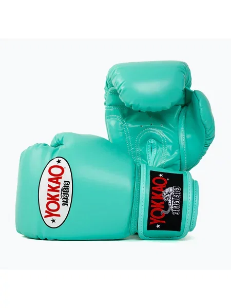 Boxerské rukavice YOKKAO Matrix tiffany modré