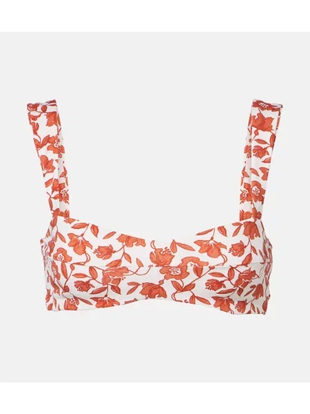 Top Sir cu model floral alb