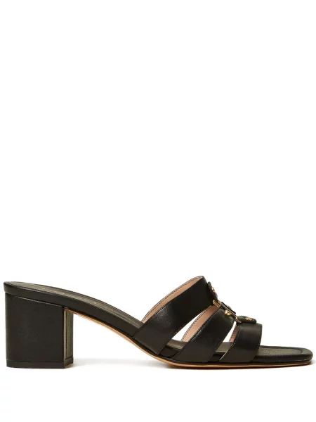 Sandale Twinset din piele negru