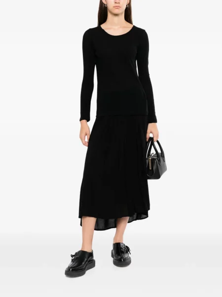 Μακρύς μπλούζα Yohji Yamamoto μαύρο