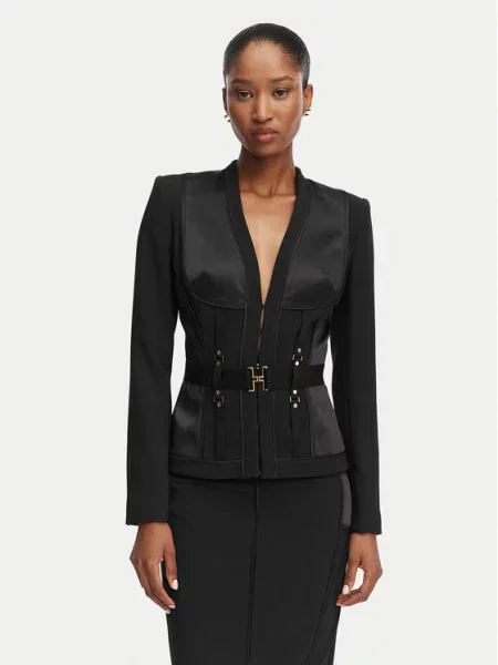 Elisabetta Franchi Jachetă negru