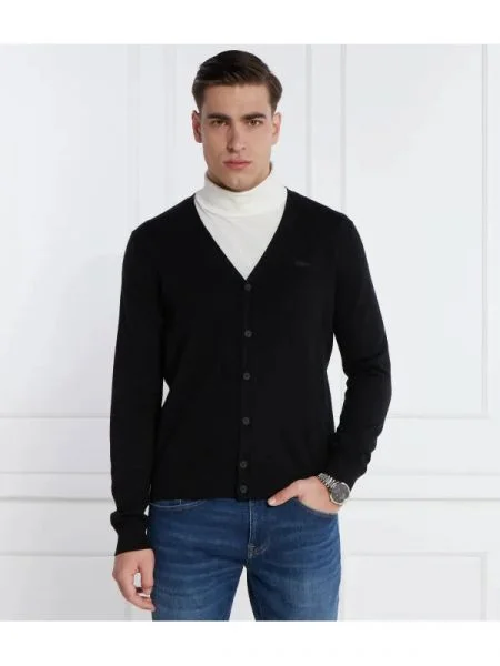 Lacoste De lână cardigan